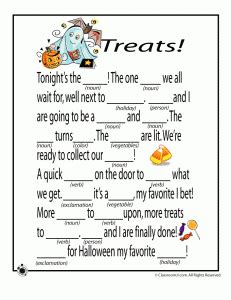 halloween mad libs halloween mad libs halloween worksheets