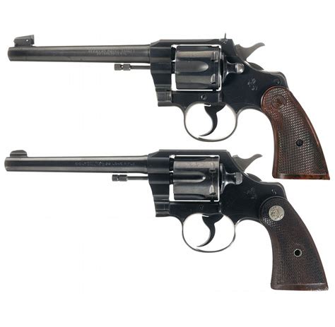 colt  caliber double action revolvers