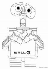 Colorear Walle Películas Peliculas Marcos sketch template