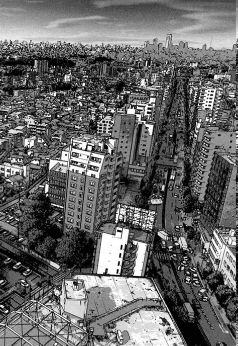 city cityscape landscape drawing black white
