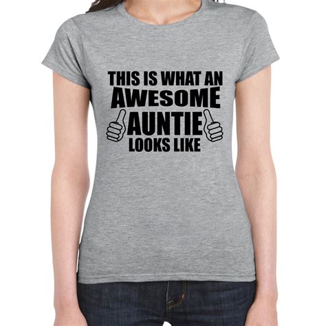 summer fashion funny print women s this is what an awesome auntie looks