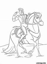 Hans Coloriage Cheval Reine Neiges sketch template