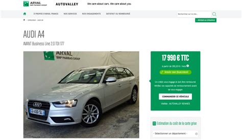arval autovalley sells  lease cars straight  consumer fleet europe