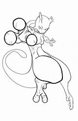 Mewtwo Mew Ps5 sketch template