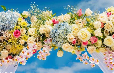 unique   flowers   wedding supportive guru