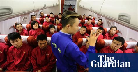 A Flight Attendant Safety Training Course In Pictures World News