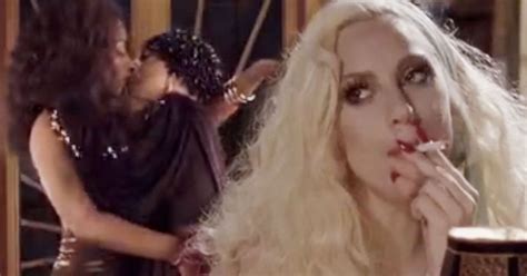 Lady Gaga And Angela Bassett Share A Very Steamy Scene On