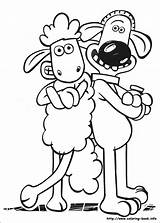 Sheep Coloring Pages Print Shaun Getcolorings Printable Color sketch template