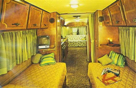 cool pics show interior    rvs  motorhomes vintage news daily