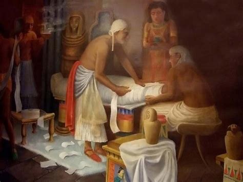 did egyptian mummification descend from a more ancient and perhaps