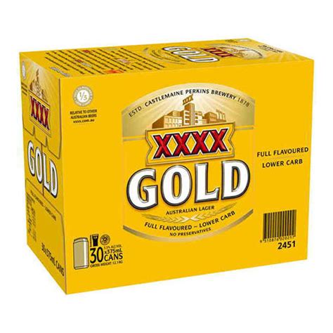 xxxx gold can 30pk 375ml