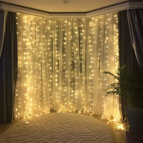 lyumo christmas curtain lights window curtain lightsft xft led window curtain string