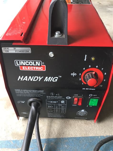 wts lincoln electric handy mig welder