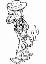 Woody Coloring Pages Sheriff Color Print Buzz Kids Printable 11x17 Getdrawings Getcolorings Coloringtop sketch template