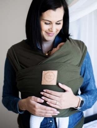 baby wrap carrier olive ohmybaby