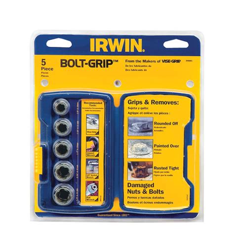 irwin bolt grip assorted sizes steel bolt extractor set  pc walmart