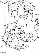 Monsters Inc Coloring Pages sketch template