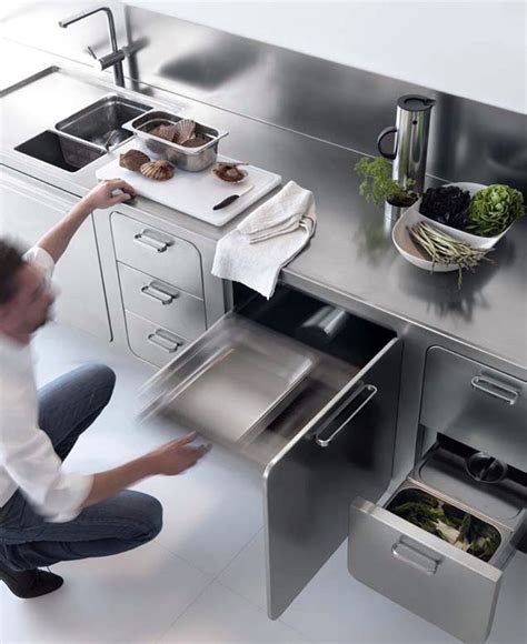 stainless steel kitchen design  abimis interiorzine