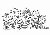 Snoopy Charlie Peanuts Pintar Infantis Sheets Thanksgiving Imagensemoldes sketch template