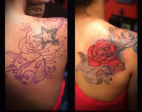 tattoos cover up tattoo roses tattoos by becky tattoos picture cover up tattoo cover up