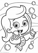 Guppies Bubble Coloring Pages sketch template