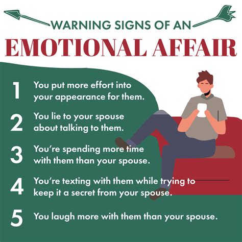 warning signs   emotional affair