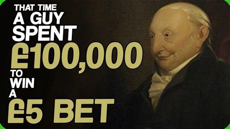 That Time A Guy Spent £100 000 To Win A £5 Bet Stories About Rich
