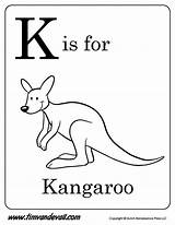Kangaroo Timvandevall Printables sketch template