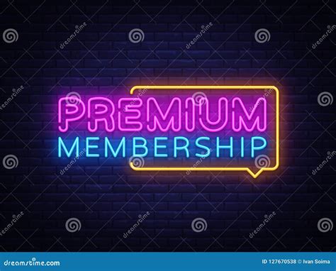 premium membership badges vector illustration cartoondealercom