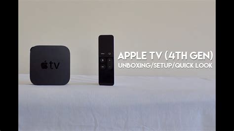 apple tv  gen unboxingset upquick  youtube