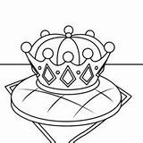 Coroa Ausmalen Krone Panqueca Diamant Drei Galette Crown Natal Paginas Malvorlagen sketch template