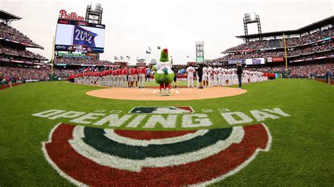 mlb reveals  schedule opening day  march   international