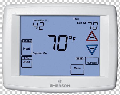 programmable thermostat white rodgers   white rodgers   air conditioning png
