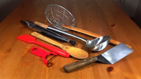 important utensils   kitchen