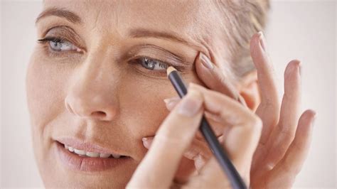 this is the best way to apply eyeliner after 60 makeup for older