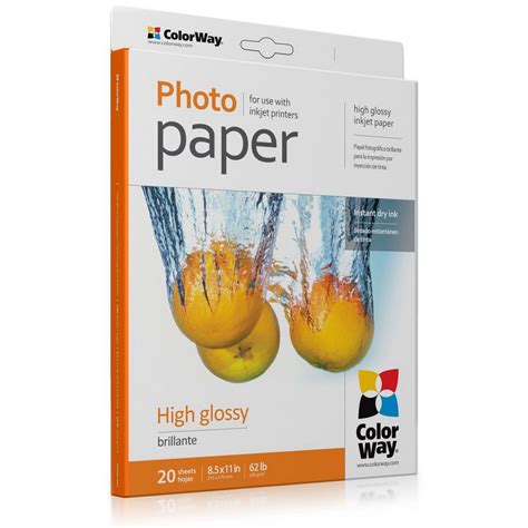 colorway high gloss photo paper pglt bh photo video