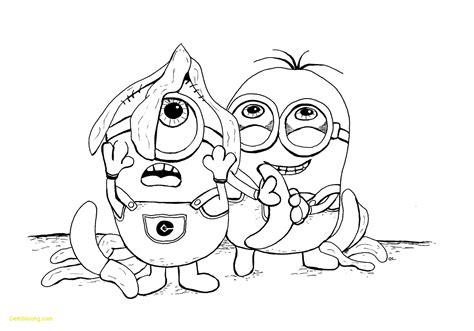 minions coloring pages banana lovely minions coloring page