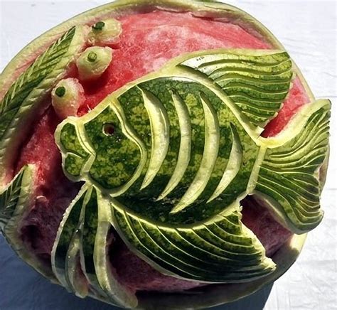 26 Stunning Watermelon Carving Incredible Snaps