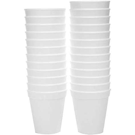 fun oz foam cup white  pieces  pack