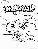 Dragonvale Coloring Pages Dragon Getcolorings Color Getdrawings sketch template