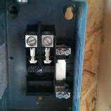 install   amp  panel power box   shed