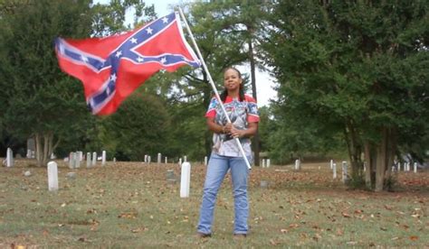 African American Woman Supports Confederate Flag Says