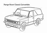 Coloring Pages Rover Range Classic Car Super Chevy Ford Cars Convertible Kids Drawings Visit Kid Getcolorings Print Auto Carros Color sketch template