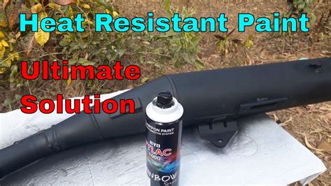 heat resistant paint youtube