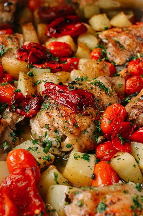 mediterranean chicken thighs recipe mediterranean