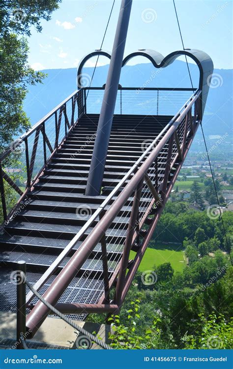 spectacular viewing platform stock image image  obervatory lookout