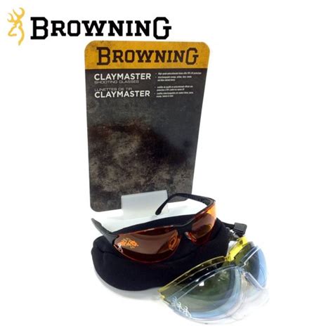 buy browning claymaster shooting glasses online only £58 00 the