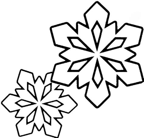 snowflake template  kids