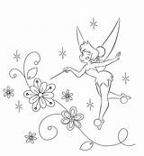 Tinkerbell Coloring Pages sketch template