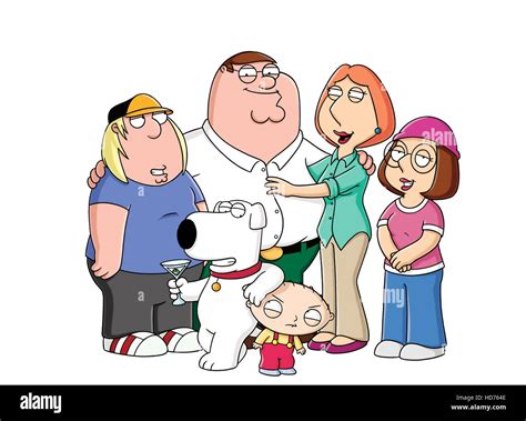 family guy  row  left chris griffin peter griffin lois